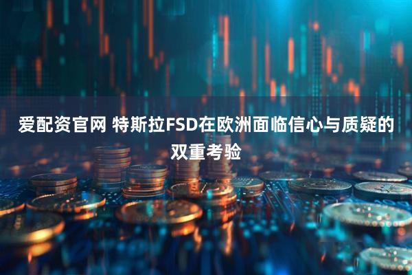 爱配资官网 特斯拉FSD在欧洲面临信心与质疑的双重考验